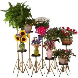 All 9 Gold Stands w/8" tops (Value Bundle)