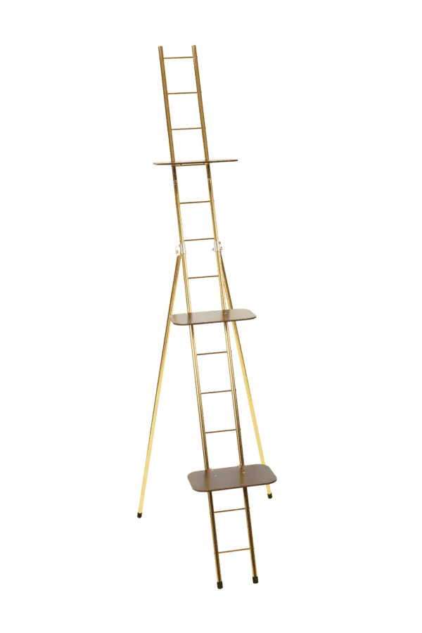 Portable 75" Ladder Rack Value w/8"x12" Shelves Bundle - Image 3