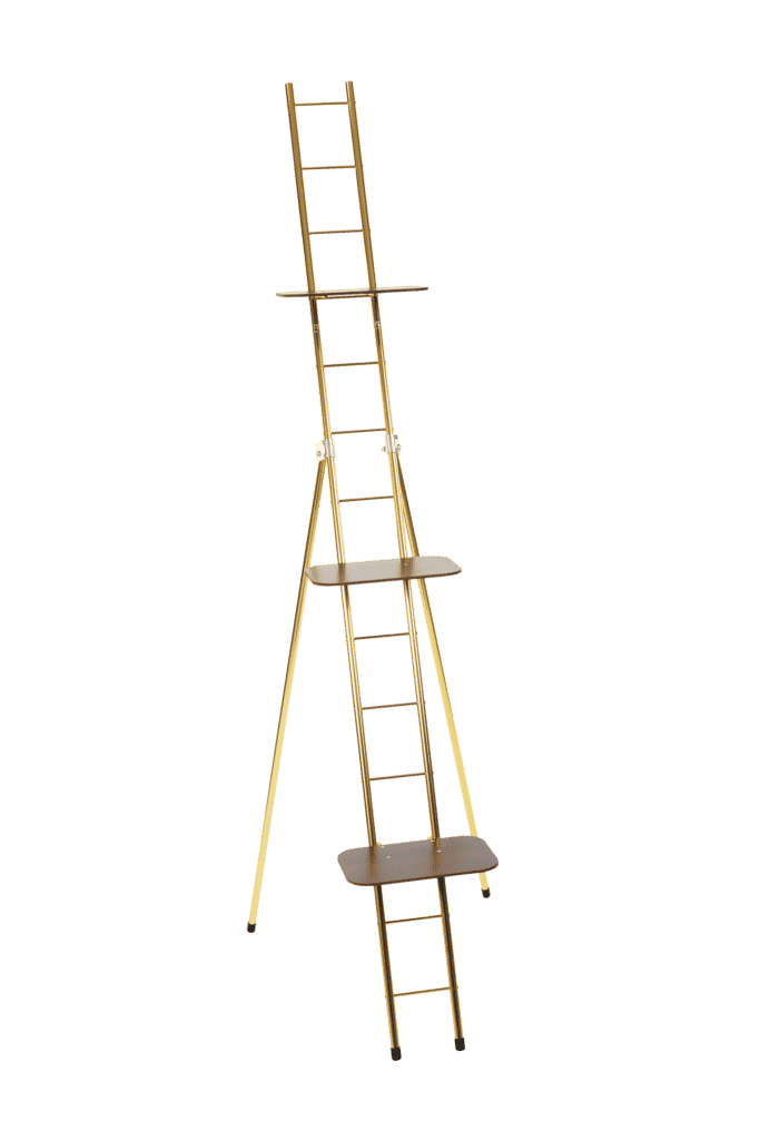 Portable 75" Ladder Rack Value Bundle with Standard Shelves XL Industries