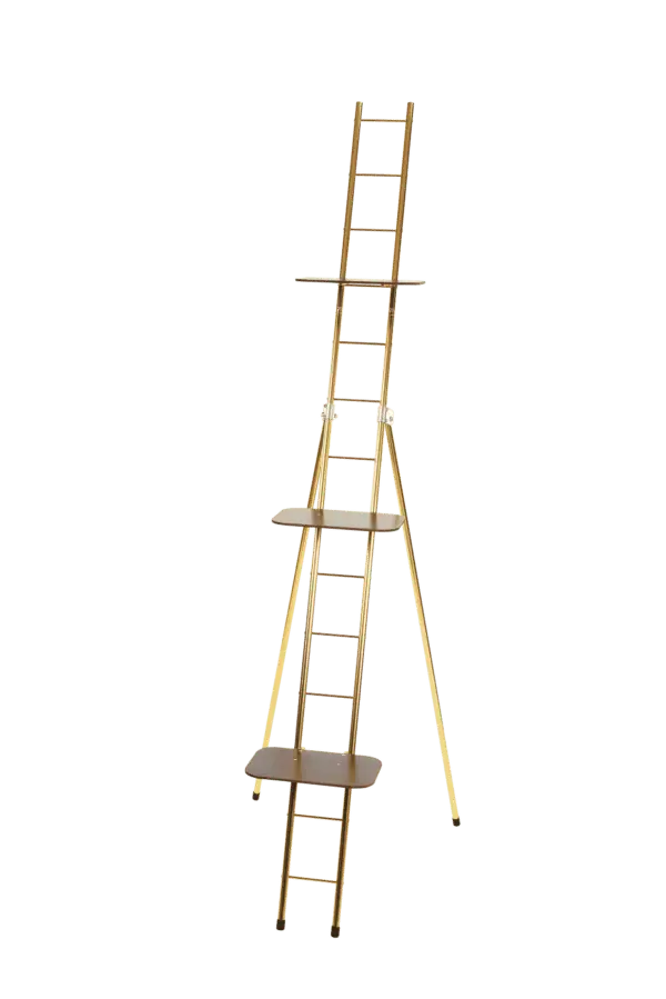 Portable 75" Ladder Rack Value w/8"x12" Shelves Bundle - Image 2