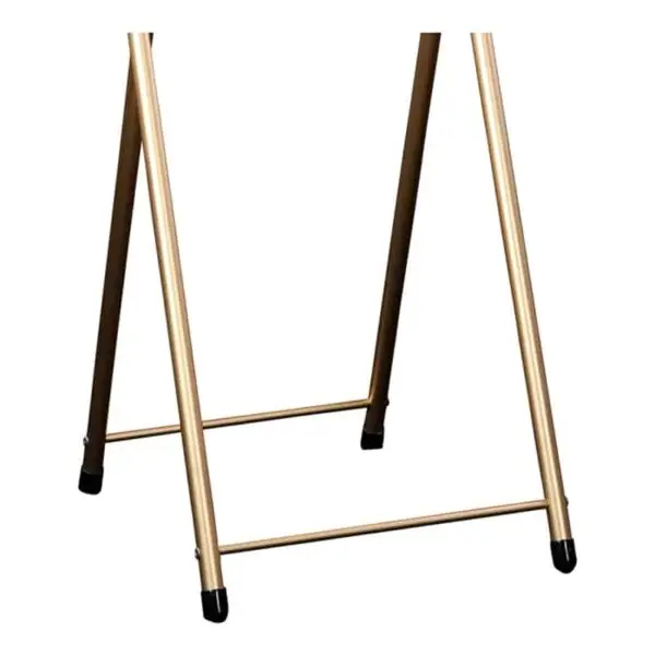 6 Replacement Black Vinyl Feet for Folding and Deluxe Register Stands or Folding Display Table