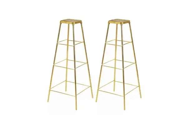 Set of Two 38" Nesting Display Stands