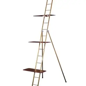 Portable 75" Ladder Rack w/8"x18" Shelves Value Bundle