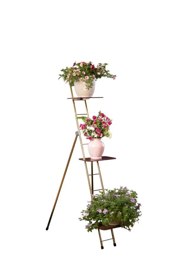 Portable 63" Ladder Rack w/8"x12" Shelves Value Bundle