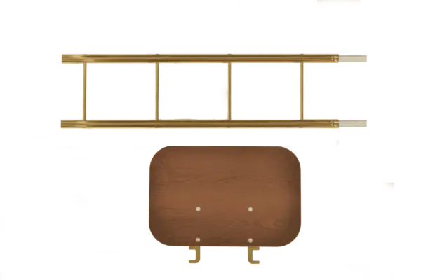 Set of 3 Portable 75" Ladder Rack w/8"x12" Shelves Value Bundle - Image 2