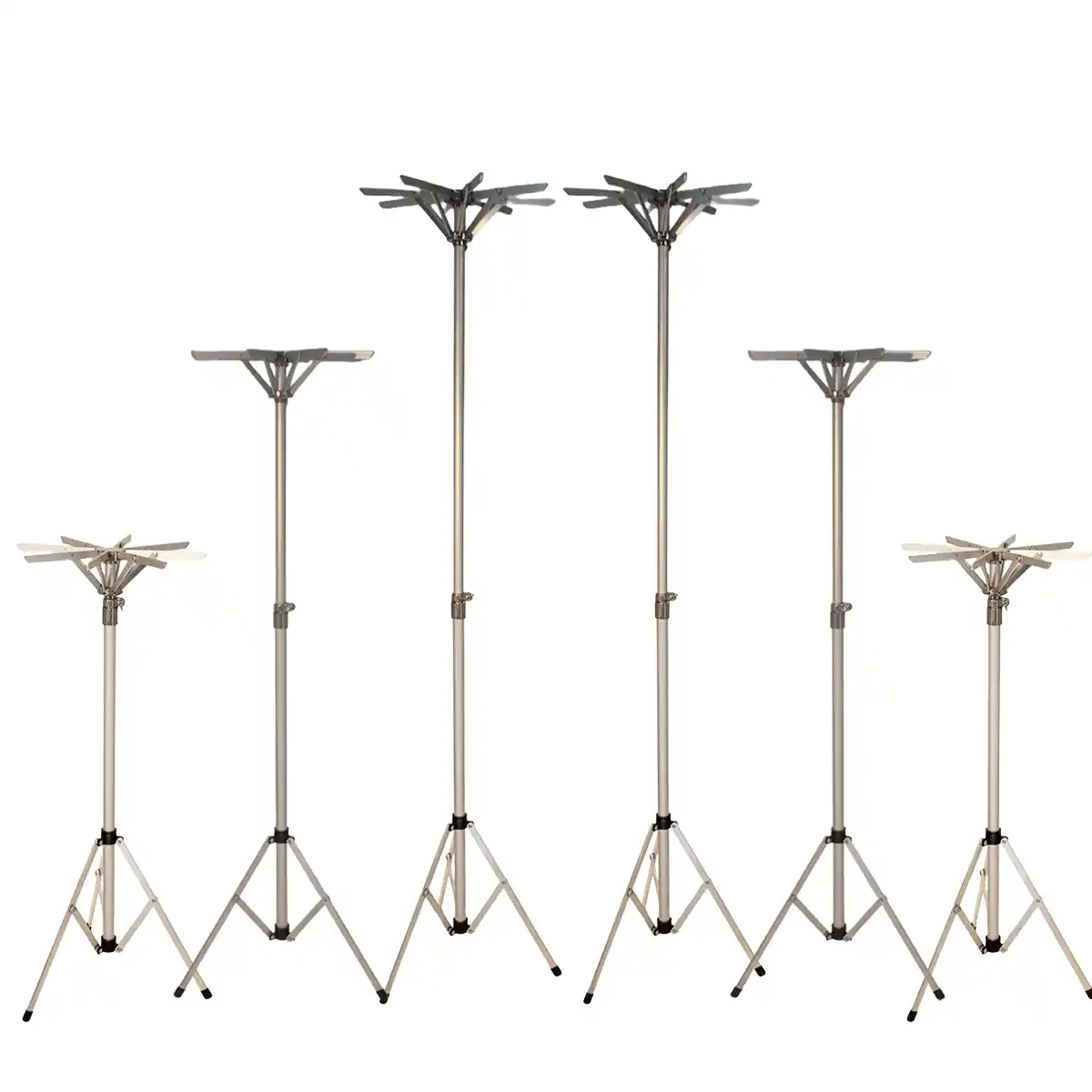 Large Folding Top Display Stands (L-Top) — Set of Six - Image 2