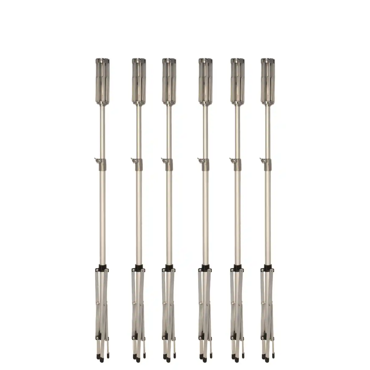 Large Folding Top Display Stands (L-Top) — Set of Six - Image 3