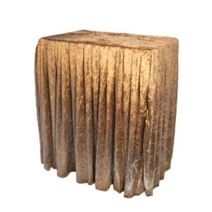 Portable Folding Display Table with Drape