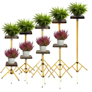 All 9 Gold Stands w/8" tops (Value Bundle)