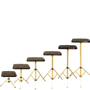 6 Shortest Gold Stands w/12" Tops (Value Bundle)