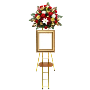 Portable Urn Display (ladder rack)